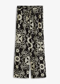 Hot Marlenehose aus fließender Viskose Damen Bekleidung·Kleider|Hosen