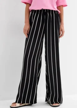 Discount Marlenehose aus leichtem Crêpe Damen Bekleidung·Kleider|Hosen