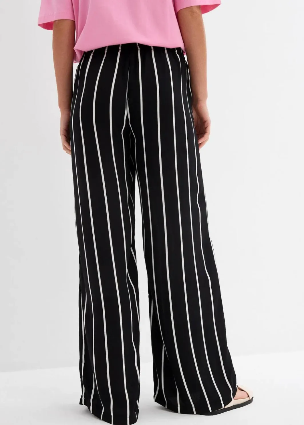 Discount Marlenehose aus leichtem Crêpe Damen Bekleidung·Kleider|Hosen