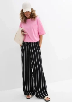 Discount Marlenehose aus leichtem Crêpe Damen Bekleidung·Kleider|Hosen