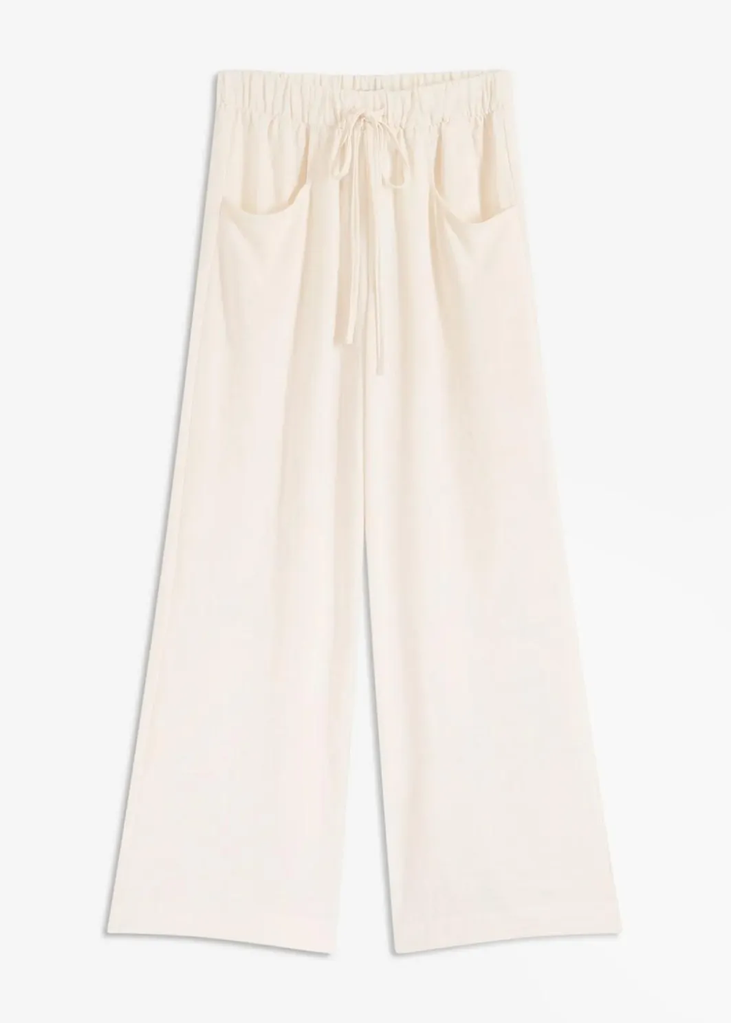 Damen bonprix Bekleidung·Kleider|Hosen|Marlenehose aus leichtem Crêpe