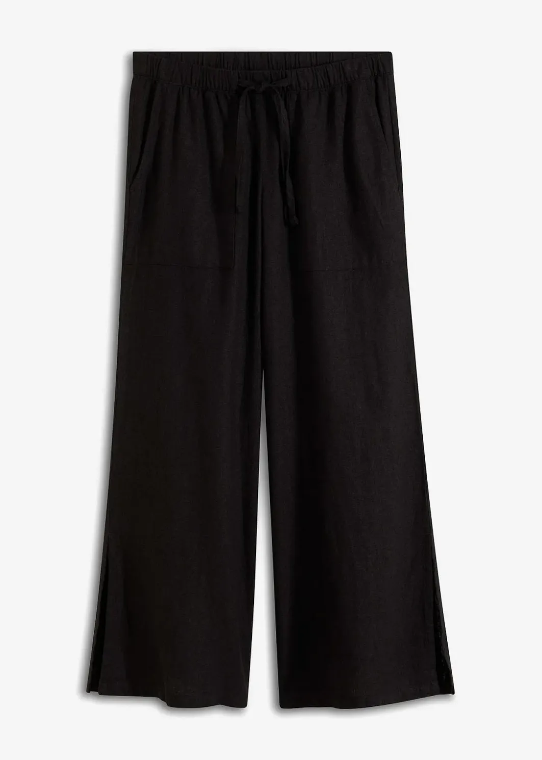 Outlet Marlenehose aus Leinen Damen Hosen|Bekleidung·Kleider