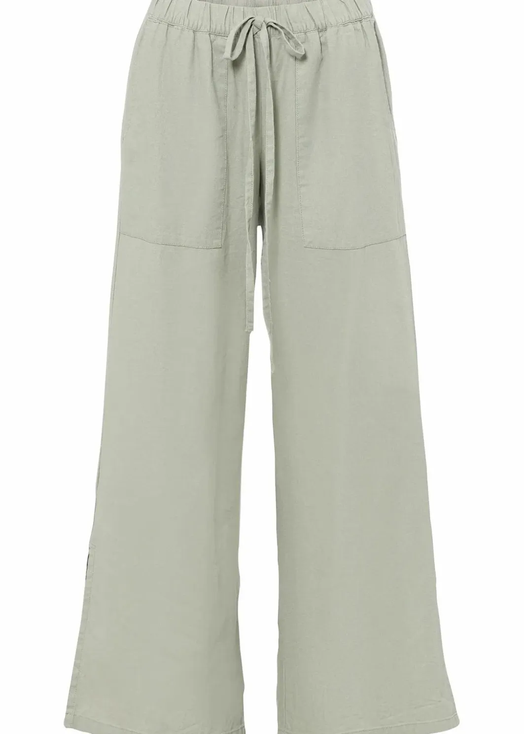 Hot Marlenehose aus Leinen Damen Bekleidung·Kleider|Hosen