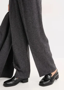 Outlet Marlenehose aus softem Viskose-Mix Damen Bekleidung·Kleider|Hosen
