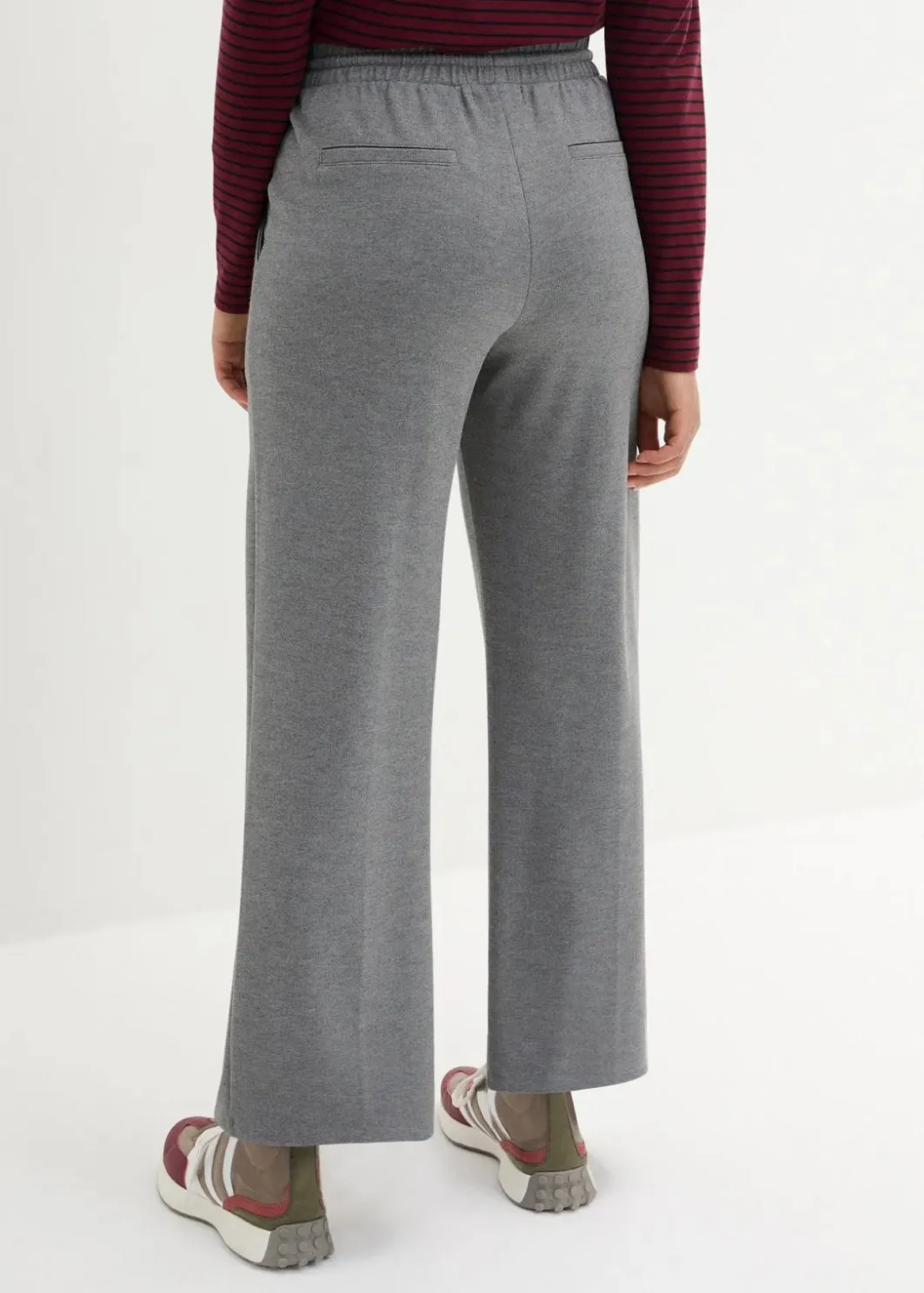 Damen bonprix Nachhaltigere Materialien|Hosen|Marlenehose aus Viskose-Mix