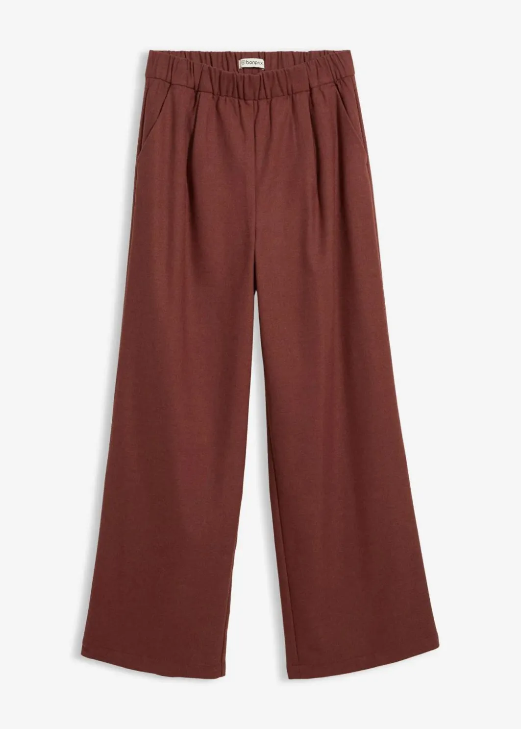 Damen bonprix Hosen|Nachhaltigere Materialien|Marlene-Hose in Wolloptik