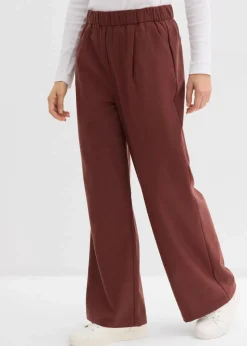 Damen bonprix Hosen|Nachhaltigere Materialien|Marlene-Hose in Wolloptik