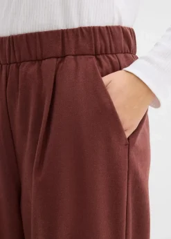 Damen bonprix Hosen|Nachhaltigere Materialien|Marlene-Hose in Wolloptik
