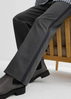 Hot Marlenehose in Wolloptik Damen Bekleidung·Kleider|Hosen