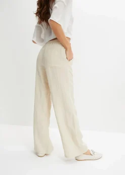 Damen bonprix Bekleidung·Kleider|Hosen|Marlenehose mit Bequembund