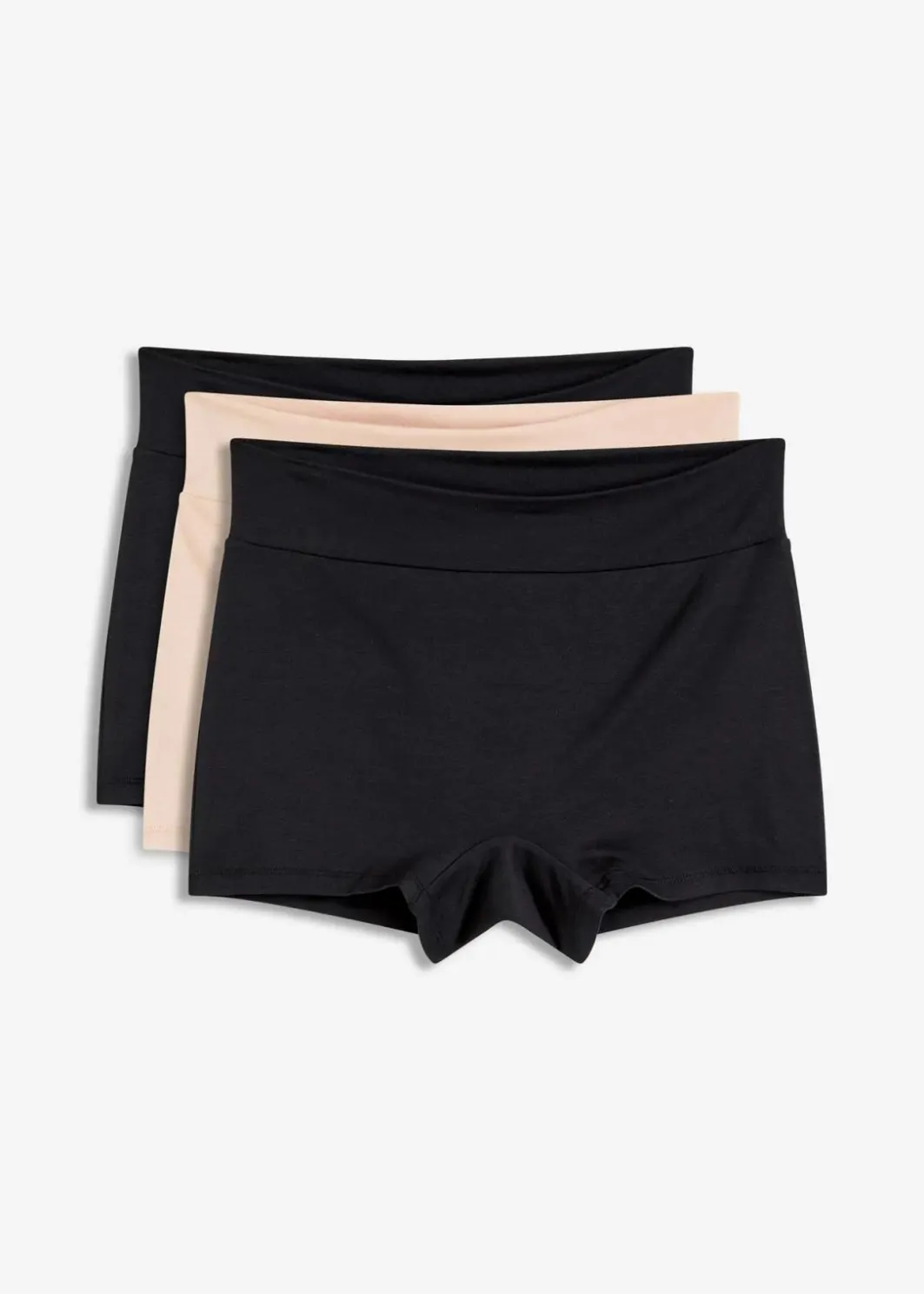Damen bonprix Wäsche·Höschen|Höschen|Maxi Damenboxer aus softem Modal (3er Pack)
