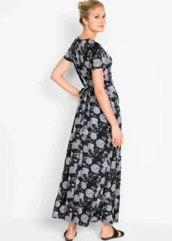 Maxi- Shirt- Kleid, kurzarm Damen Bekleidung·Pullover & Strickjacken|Kleider