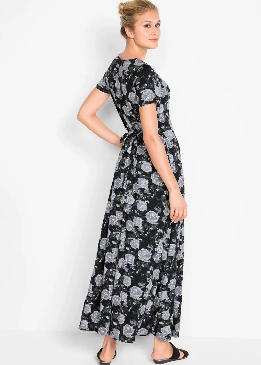 Maxi- Shirt- Kleid, kurzarm Damen Bekleidung·Pullover & Strickjacken|Kleider