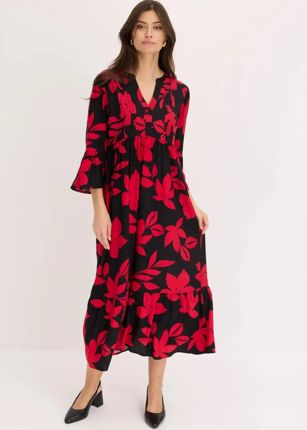 Hot Maxikleid Damen Nachhaltigere Materialien|Kleider