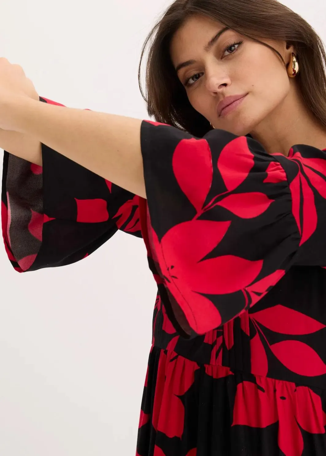 Hot Maxikleid Damen Nachhaltigere Materialien|Kleider