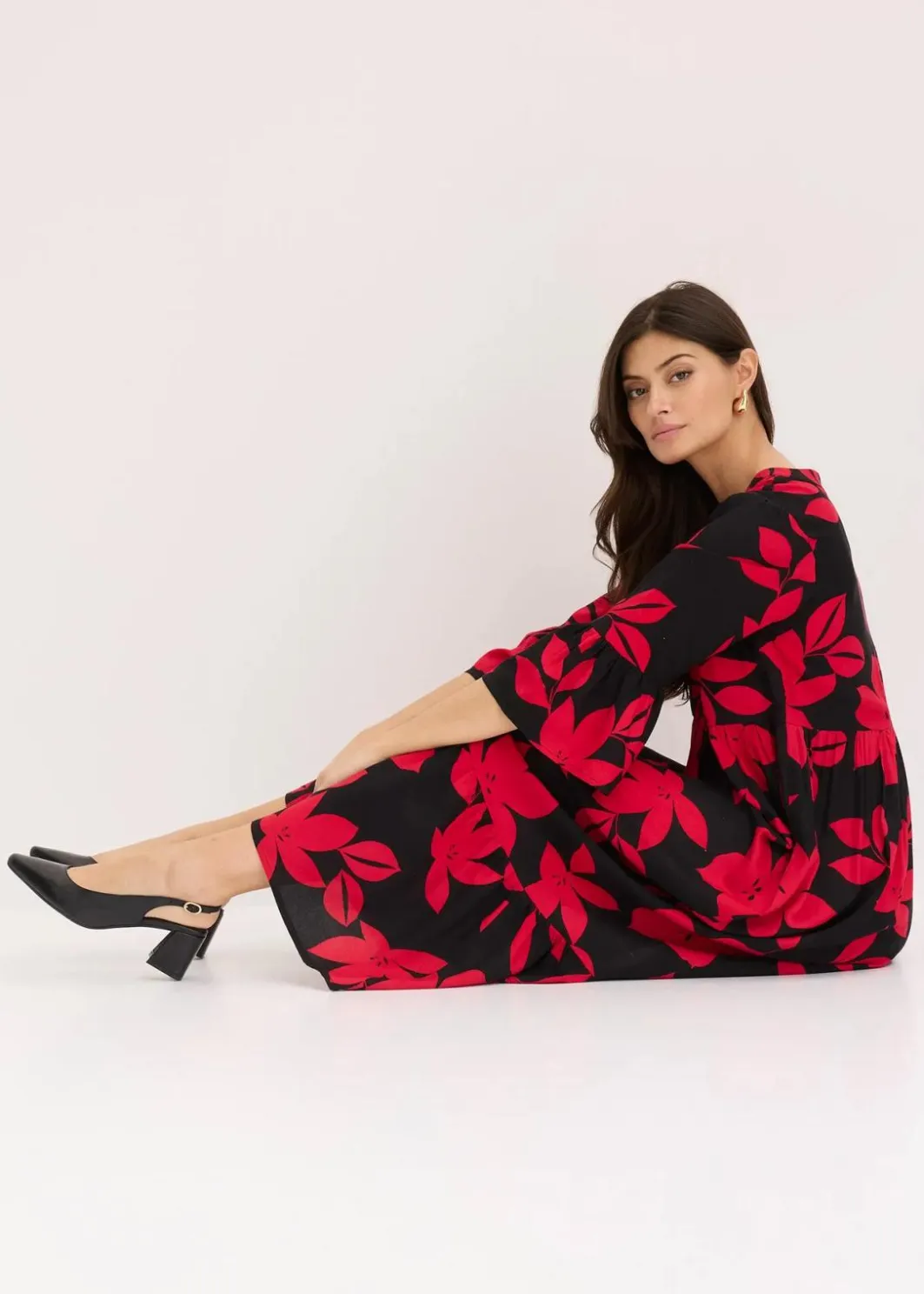 Hot Maxikleid Damen Nachhaltigere Materialien|Kleider