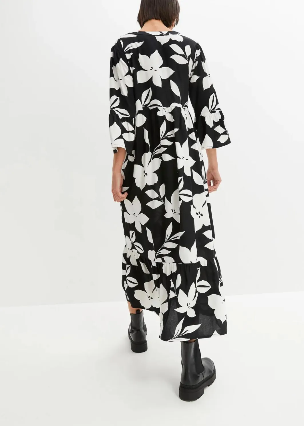 Damen bonprix Nachhaltigere Materialien|Kleider|Maxikleid