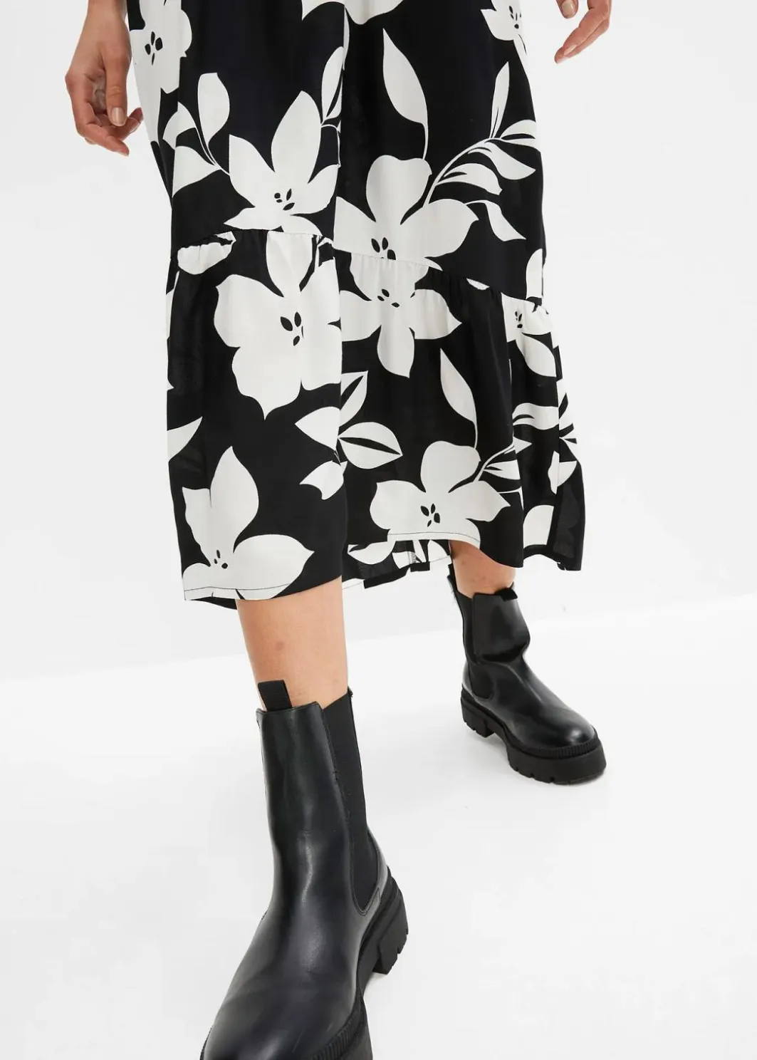 Damen bonprix Nachhaltigere Materialien|Kleider|Maxikleid