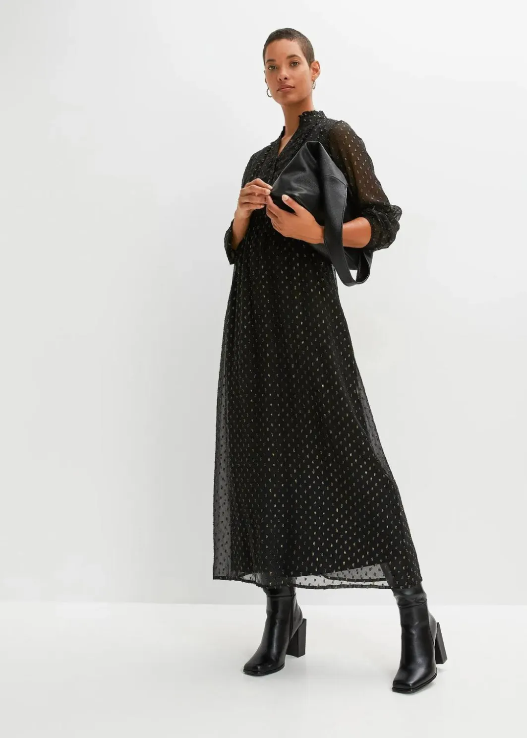 Damen bonprix Bekleidung·Pullover & Strickjacken|Kleider|Maxikleid