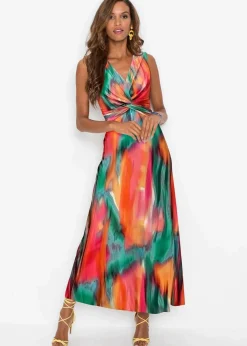 Outlet Maxikleid Damen Kleider|Bekleidung·Pullover & Strickjacken