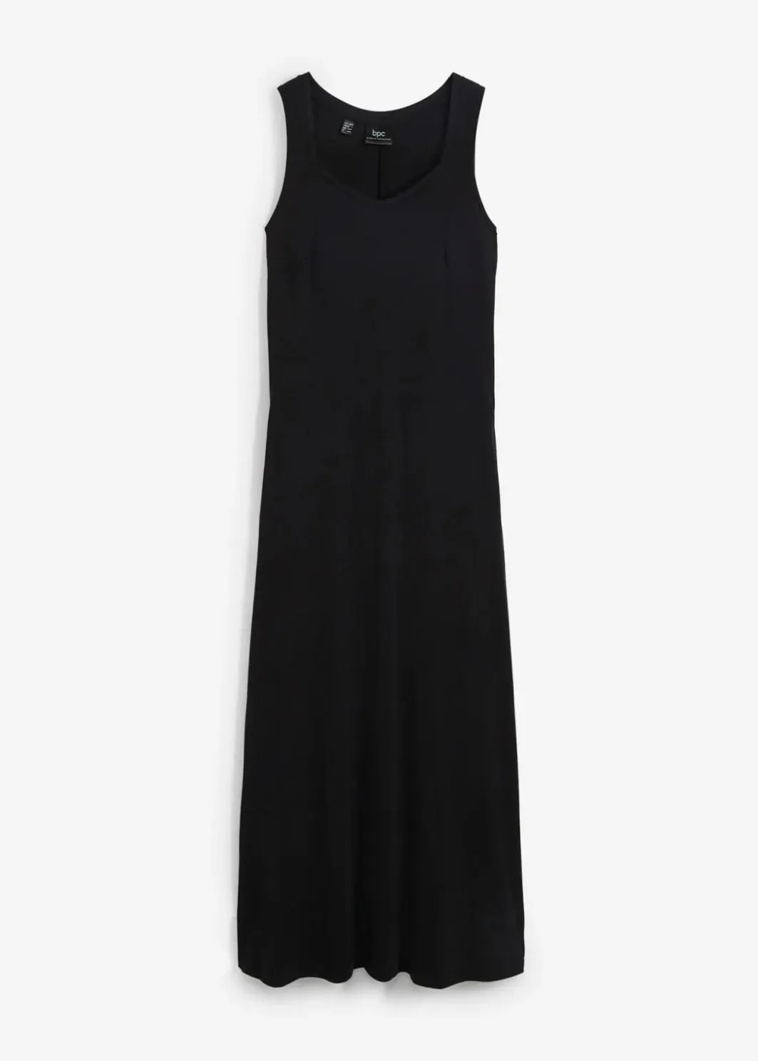 Damen bonprix Kleider|Maxikleid aus Baumwoll- Viskose Mischung