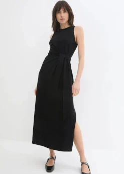 Clearance Maxikleid aus Baumwolle Damen Kleider|Bekleidung·Pullover & Strickjacken