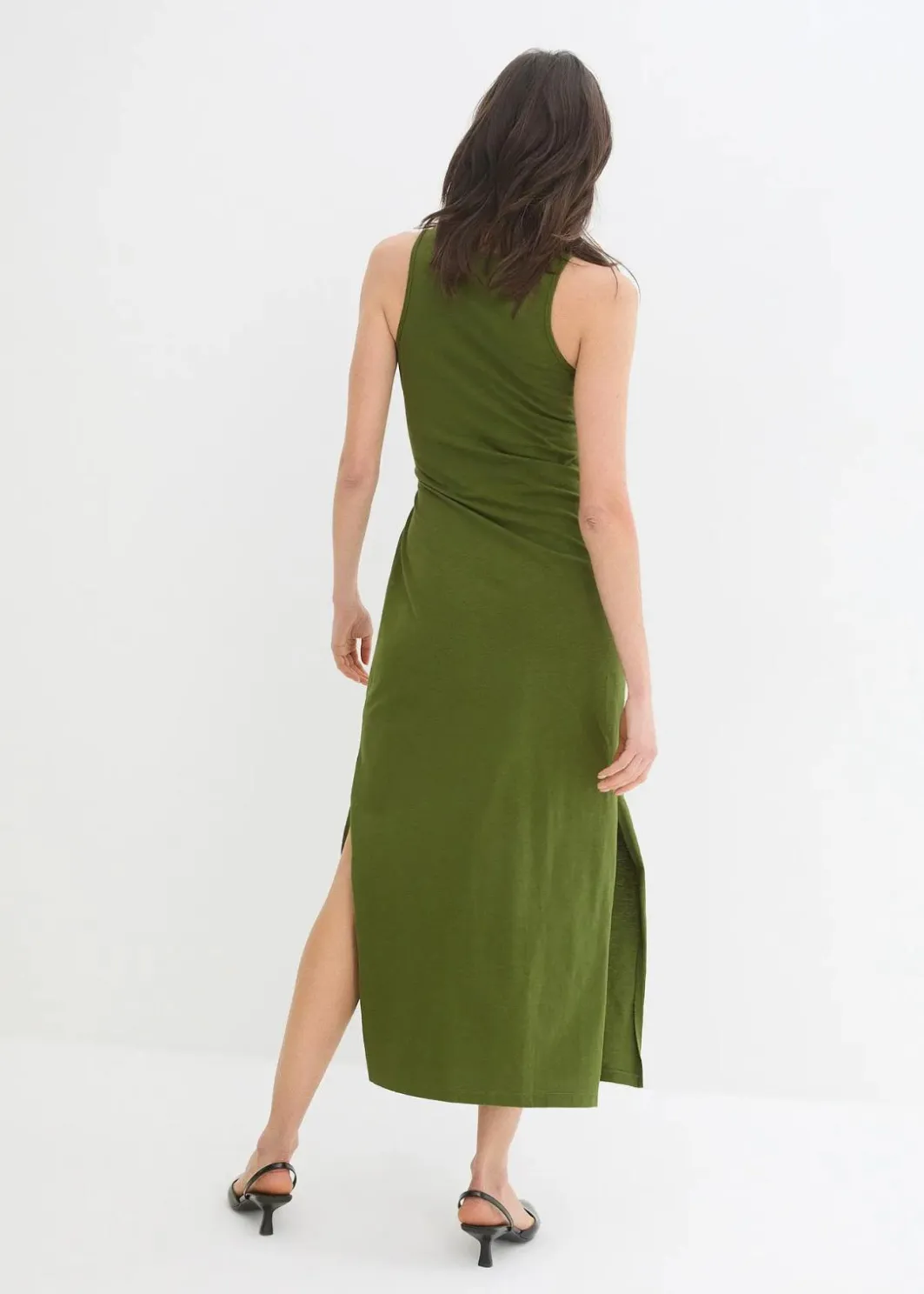 Online Maxikleid aus Baumwolle Damen Bekleidung·Pullover & Strickjacken|Kleider