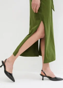 Online Maxikleid aus Baumwolle Damen Bekleidung·Pullover & Strickjacken|Kleider