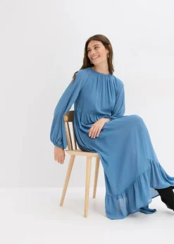 Discount Maxikleid aus Chiffon Damen Bekleidung·Pullover & Strickjacken|Kleider