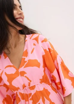 Online Maxikleid aus fließendem Satin Damen Bekleidung·Pullover & Strickjacken|Kleider