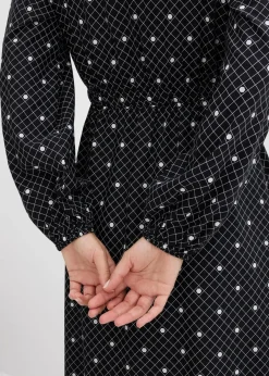 Damen bonprix Kleider|Maxikleid aus fließender Viskose