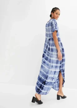 Sale Maxikleid aus fließender Viskose Damen Bekleidung·Pullover & Strickjacken|Kleider