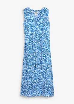 Damen bonprix Nachhaltigere Materialien|Kleider|Maxikleid aus fließender Viskose