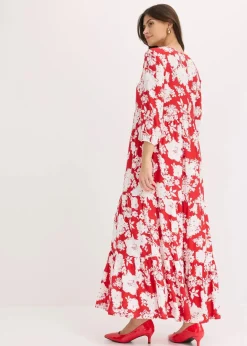 Hot Maxikleid aus fließender Viskose Damen Nachhaltigere Materialien|Kleider