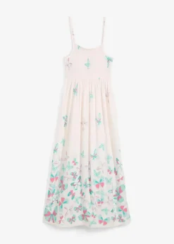 Kinder bonprix Mädchen 9-16 Jahre·Kleider & Jumpsuits|Mädchen 2-8 Jahre·Nachhaltigere Materialien|Maxikleid aus fließender Viskose