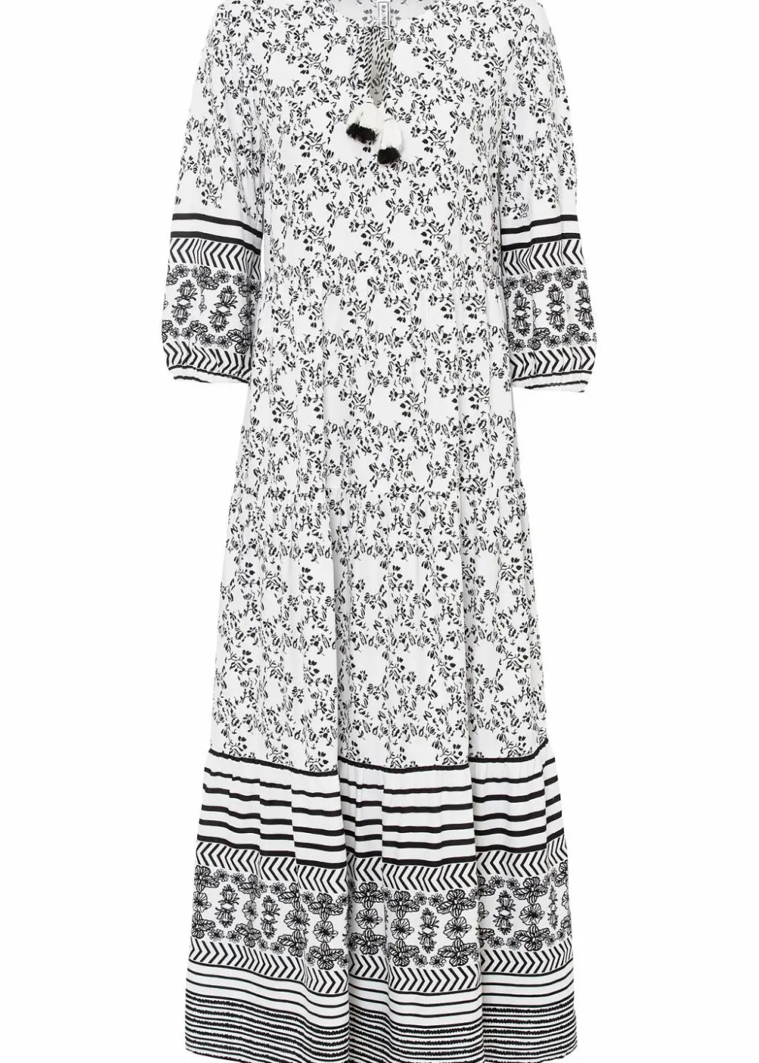 Sale Maxikleid aus fließender Viskose Damen Nachhaltigere Materialien|Kleider
