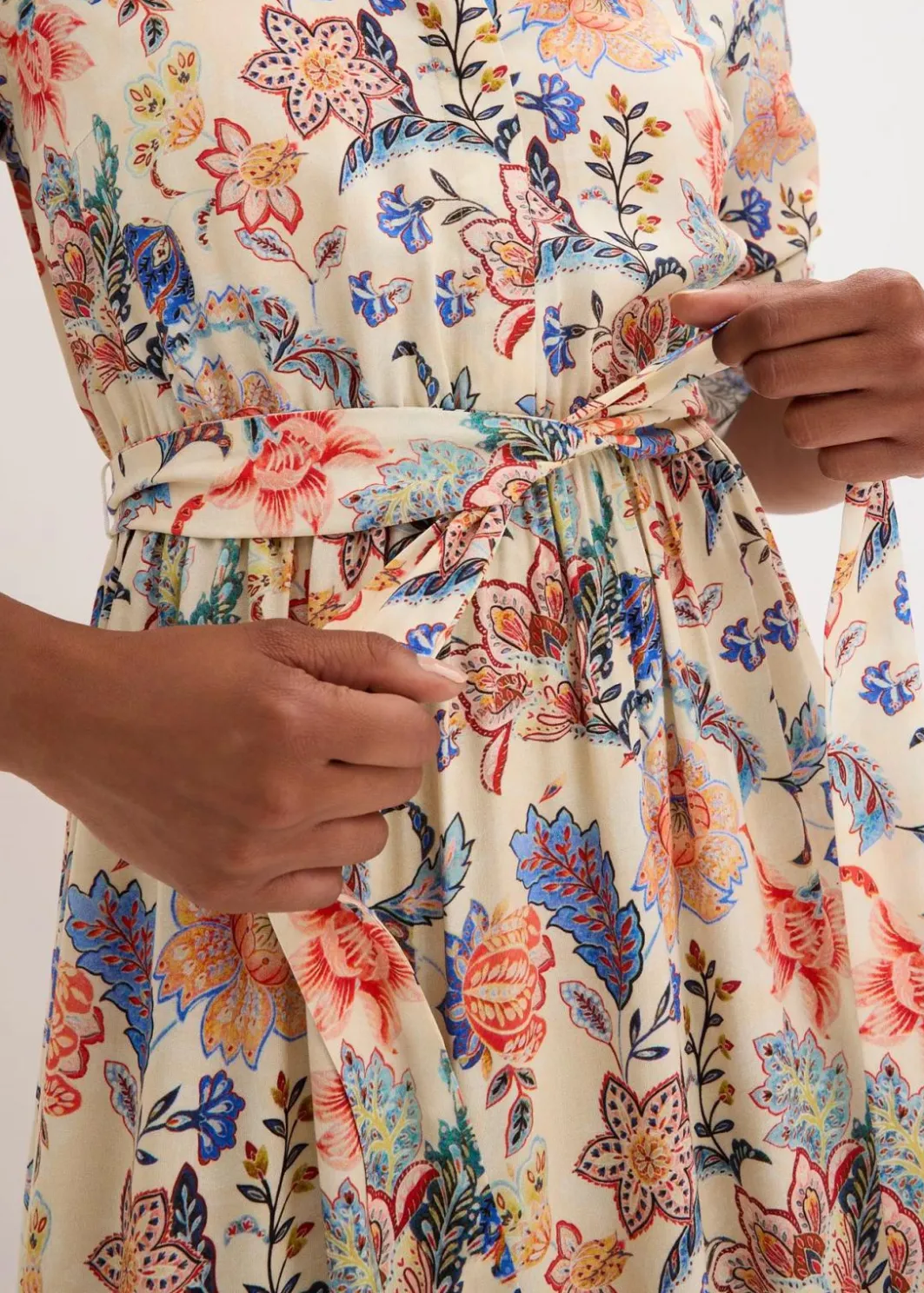 Discount Maxikleid aus fließender Viskose Damen Nachhaltigere Materialien|Kleider