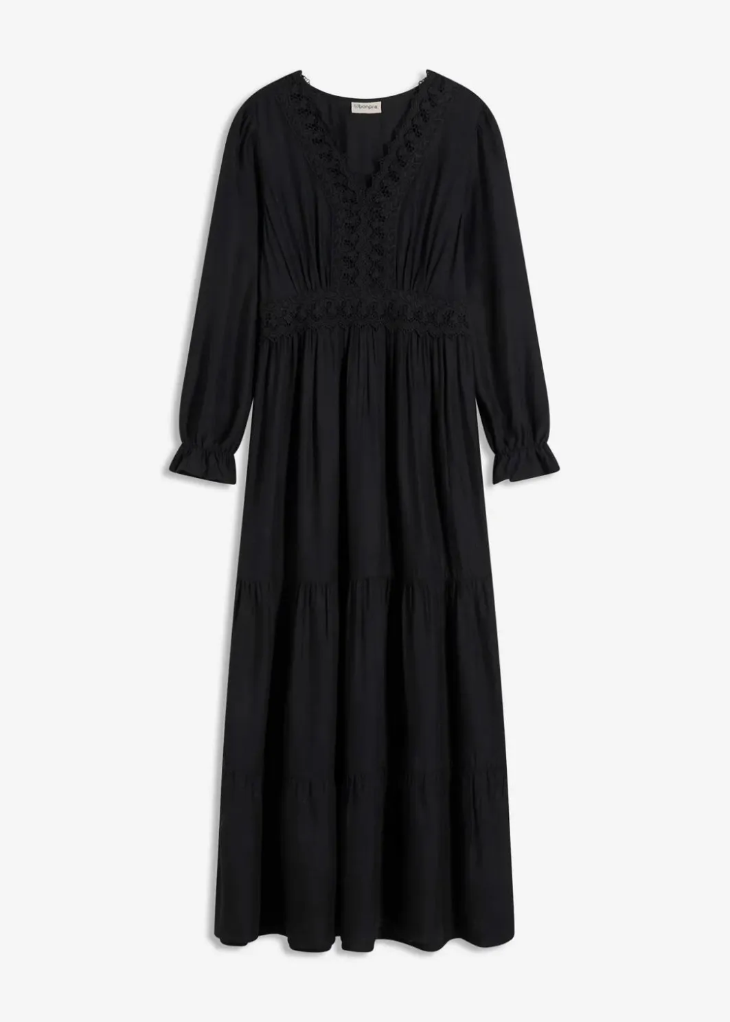 Best Maxikleid aus reiner Viskose Damen Bekleidung·Pullover & Strickjacken|Kleider