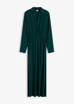 Damen bonprix Bekleidung·Pullover & Strickjacken|Nachhaltigere Materialien|Maxikleid aus reiner Viskose