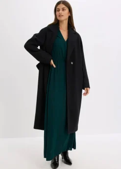 Damen bonprix Bekleidung·Pullover & Strickjacken|Nachhaltigere Materialien|Maxikleid aus reiner Viskose