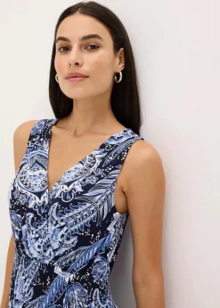 Discount Maxikleid aus softem Viskose-Mix Damen Nachhaltigere Materialien|Kleider
