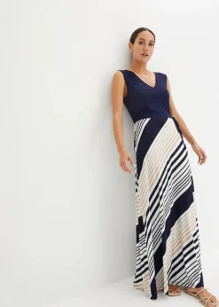 Clearance Maxikleid aus softem Viskose-Mix Damen Bekleidung·Pullover & Strickjacken|Kleider