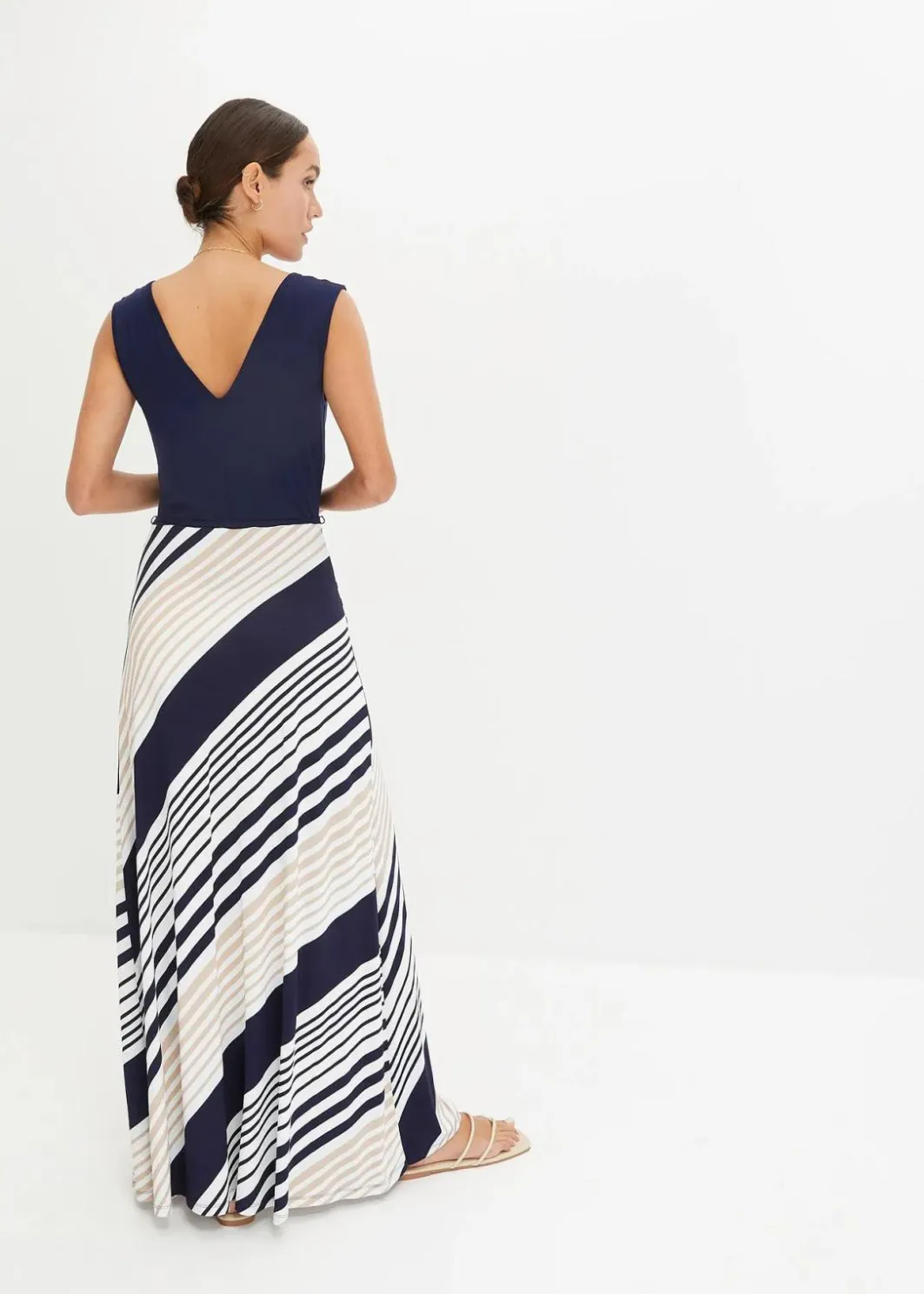 Clearance Maxikleid aus softem Viskose-Mix Damen Bekleidung·Pullover & Strickjacken|Kleider