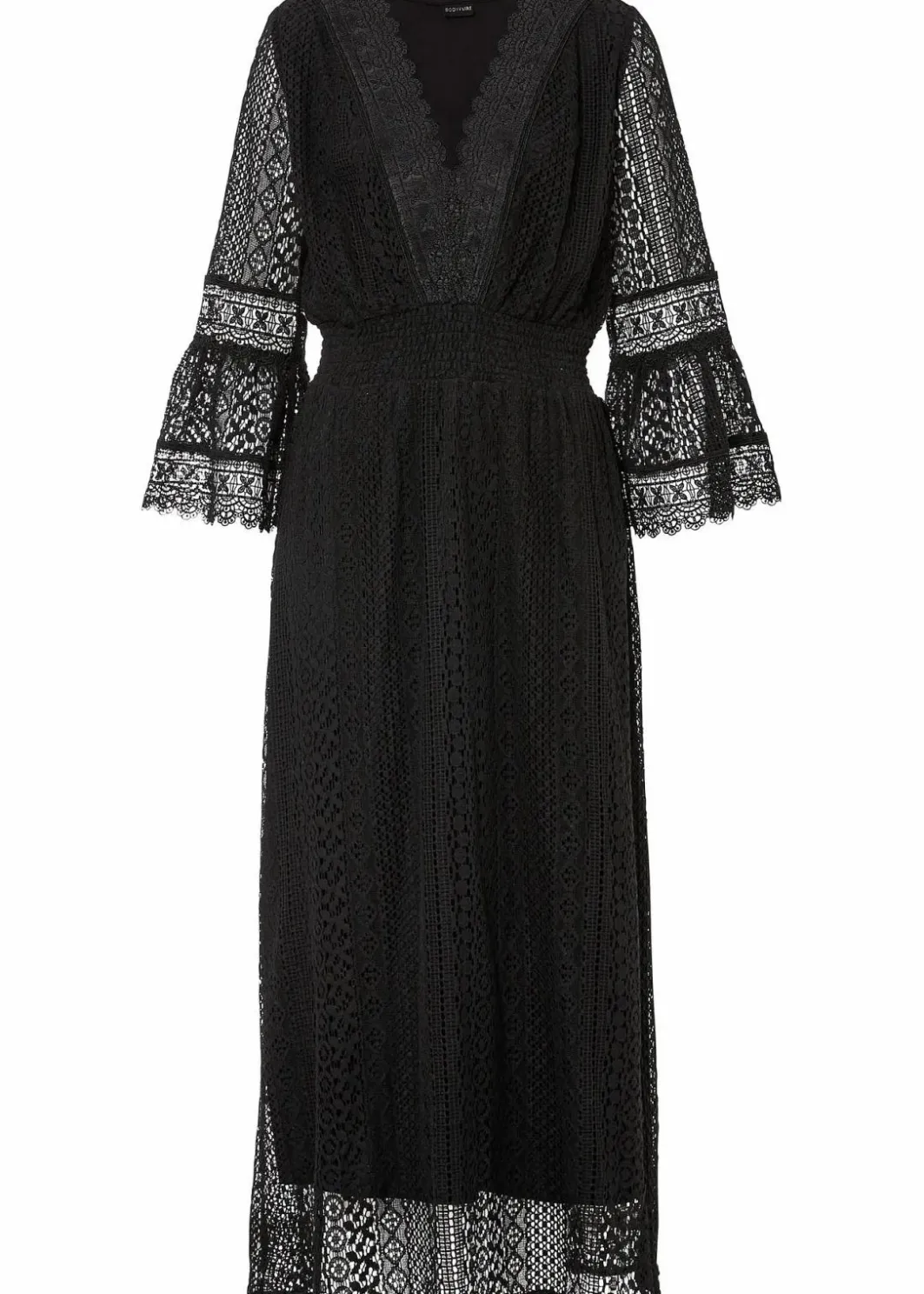 Best Maxikleid in Crochet-Optik Damen Kleider