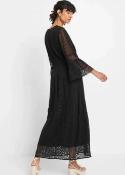 Best Maxikleid in Crochet-Optik Damen Kleider