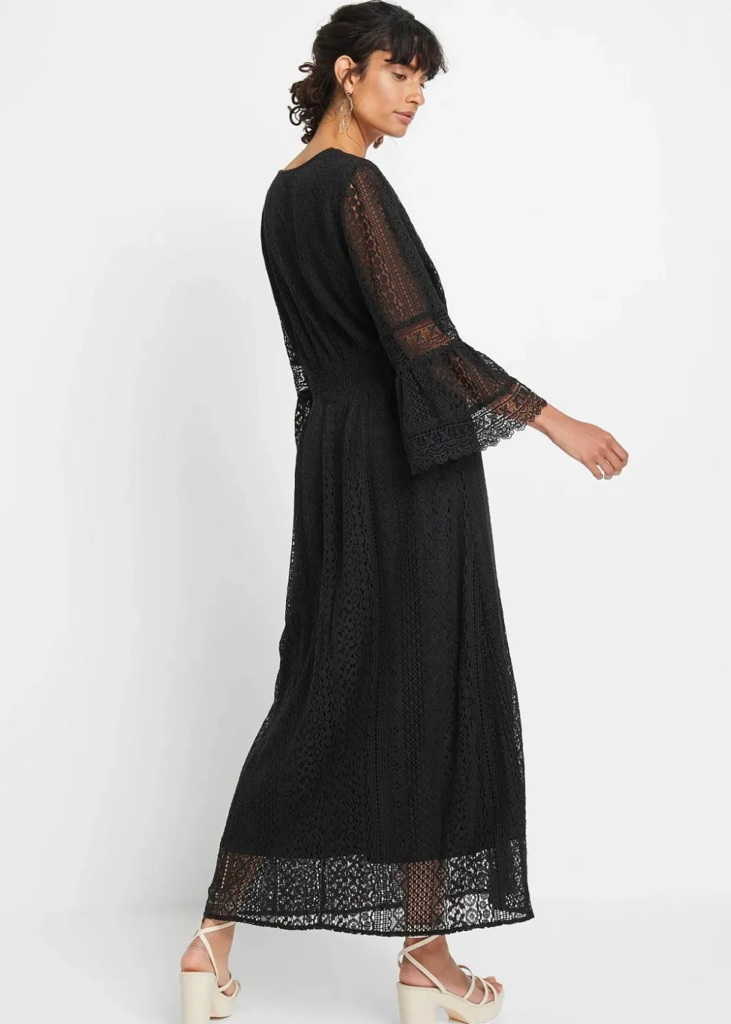 Best Maxikleid in Crochet-Optik Damen Kleider