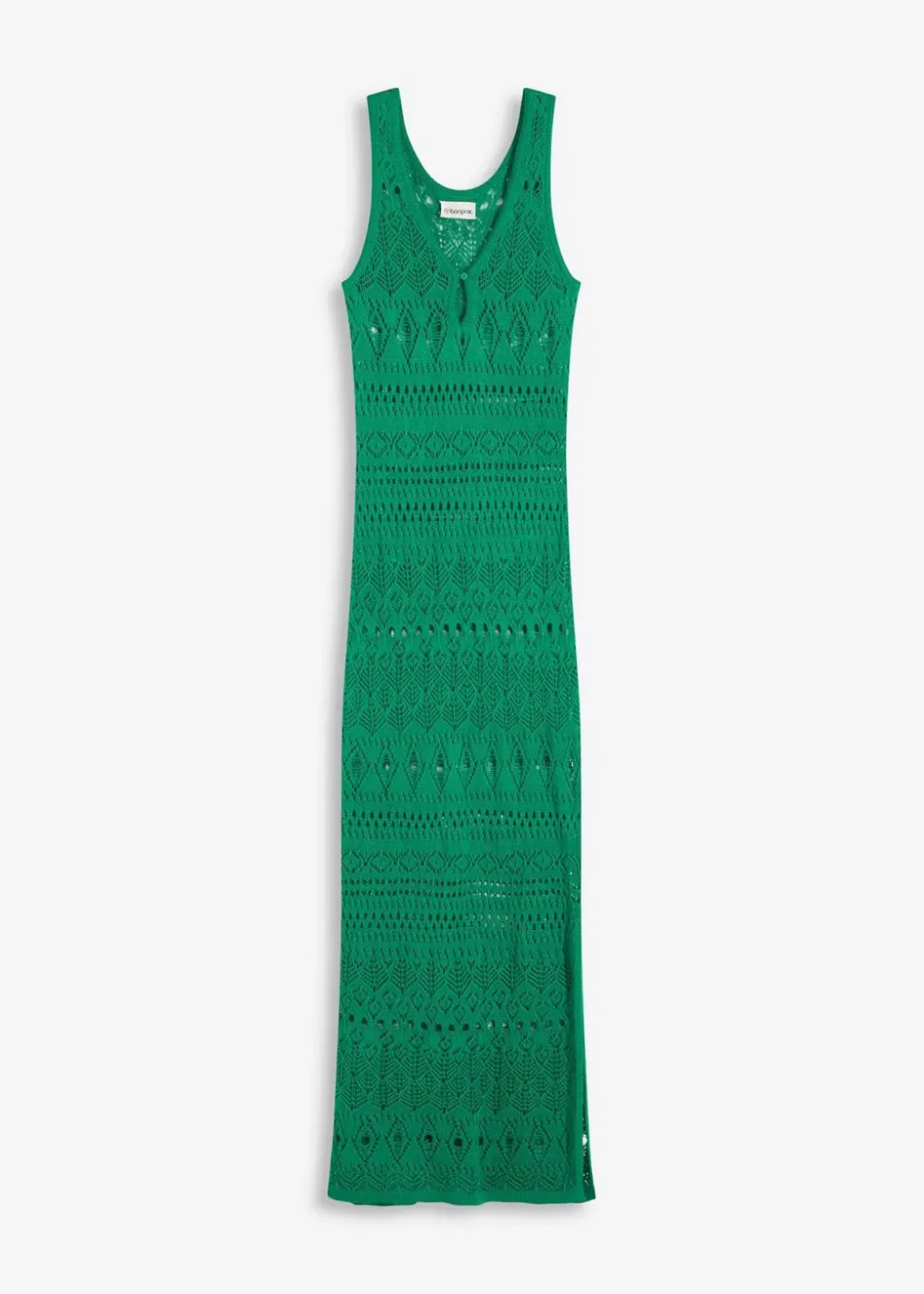 New Maxikleid in Häkeloptik Damen Bekleidung·Pullover & Strickjacken|Kleider