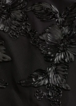 Damen bonprix Bekleidung·Pullover & Strickjacken|Festliche Mode|Maxikleid mit floraler Stickerei