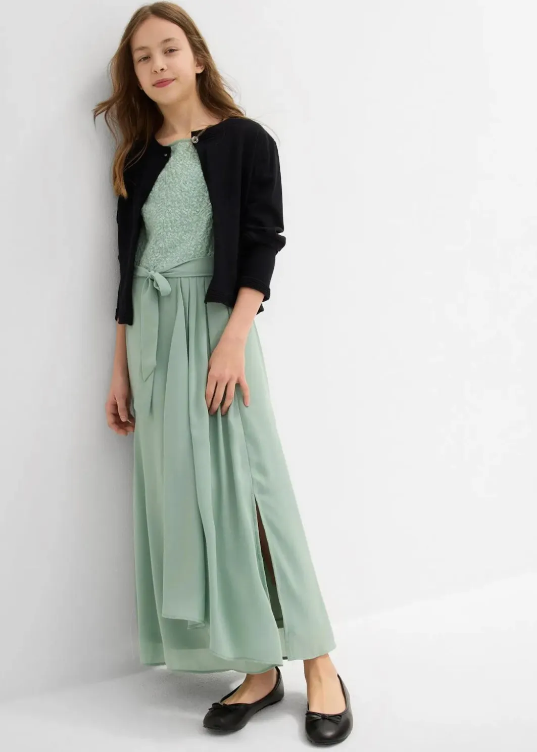 Hot Maxikleid mit Pailletten Kinder Mädchen 9-16 Jahre·Kleider & Jumpsuits|Mädchen 2-8 Jahre·Nachhaltigere Materialien