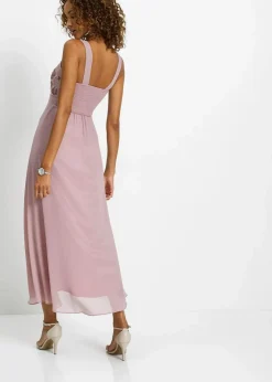 Damen bonprix Festliche Mode|Nachhaltigere Materialien|Maxikleid mit Paillettenstickerei